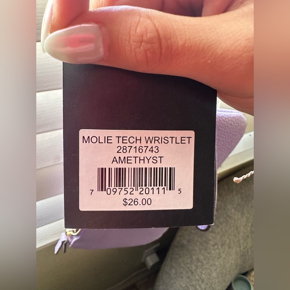 Nanette Lepore purple wristlet - Picture 3 of 3